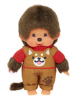 Monchhichi - boy with dog dungaree (20cm)