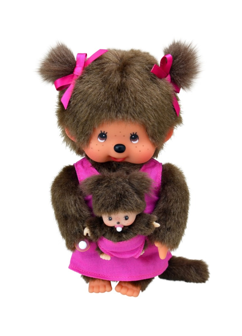 Monchhichi - mother with baby