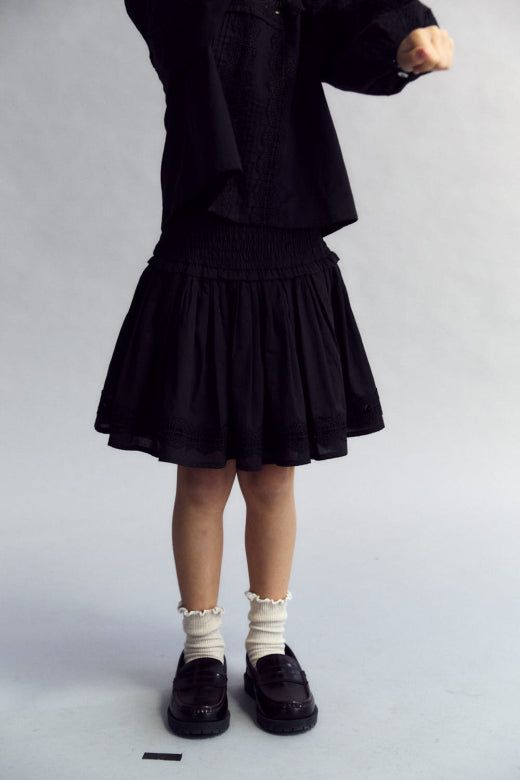 The New Society - Dahlia Skirt -  Eclipse black