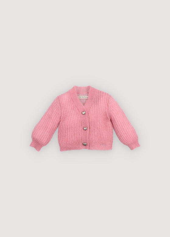The New Society - Lina Baby Cardigan - Dream Blush