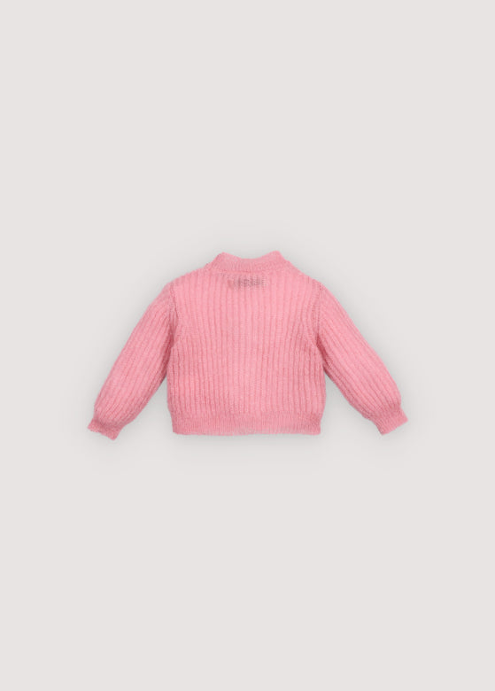 The New Society - Lina Baby Cardigan - Dream Blush