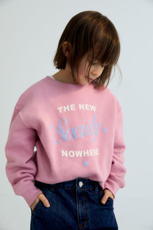The New Society - Molly sweatshirt - dream blush