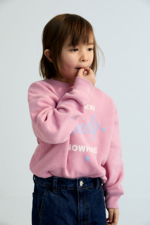 The New Society - Molly sweatshirt - dream blush