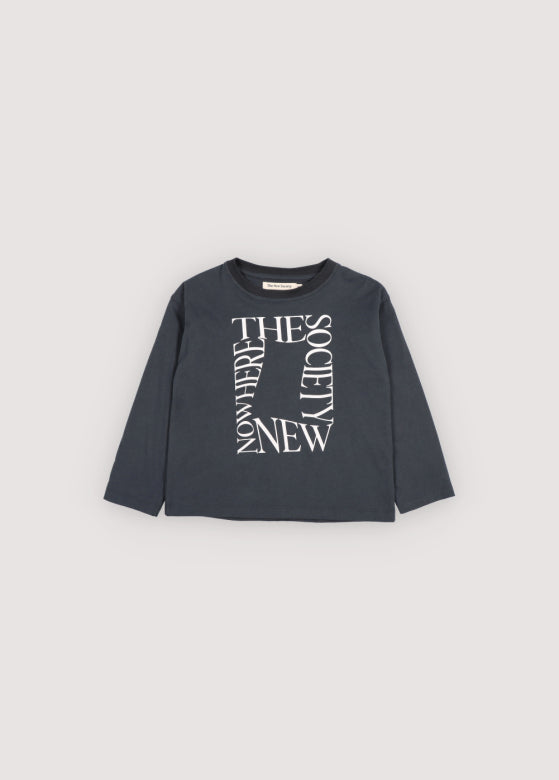 The New Society - Oscar T-shirt - eclipse black