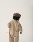 Cozmo brand - TRENTO247w5 - corduroy jumpsuit - stone