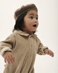 Cozmo brand - TRENTO247w5 - corduroy jumpsuit - stone