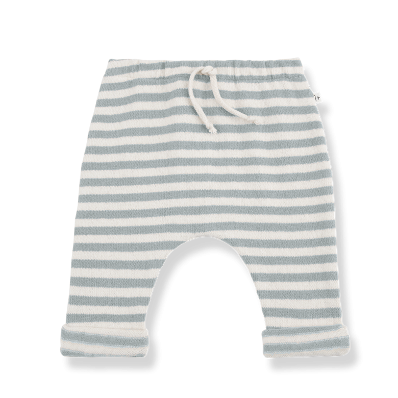 1+ in the family - vicens - fleece striped trousers - nuvola