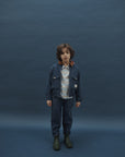 Emile et Ida - kids - denim trousers - blue
