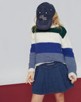 Mipounet - nina - denim skirt - blue