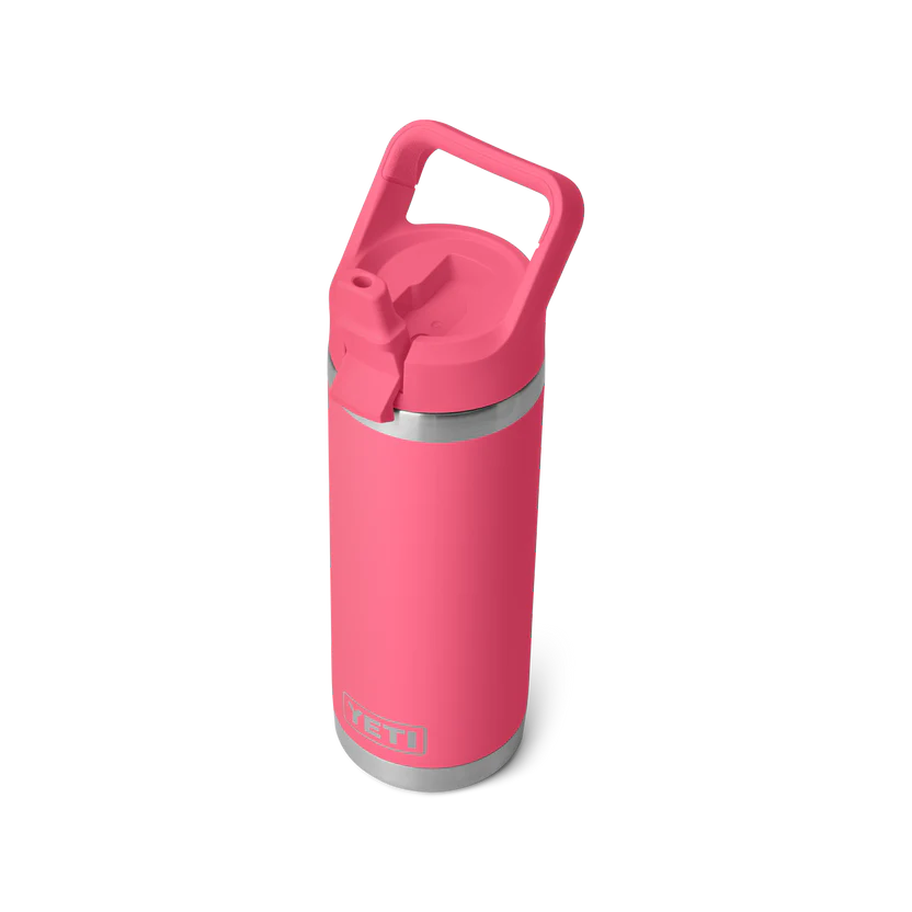 Yeti - rambler - insulated straw bottle - 532ml - tropical pink