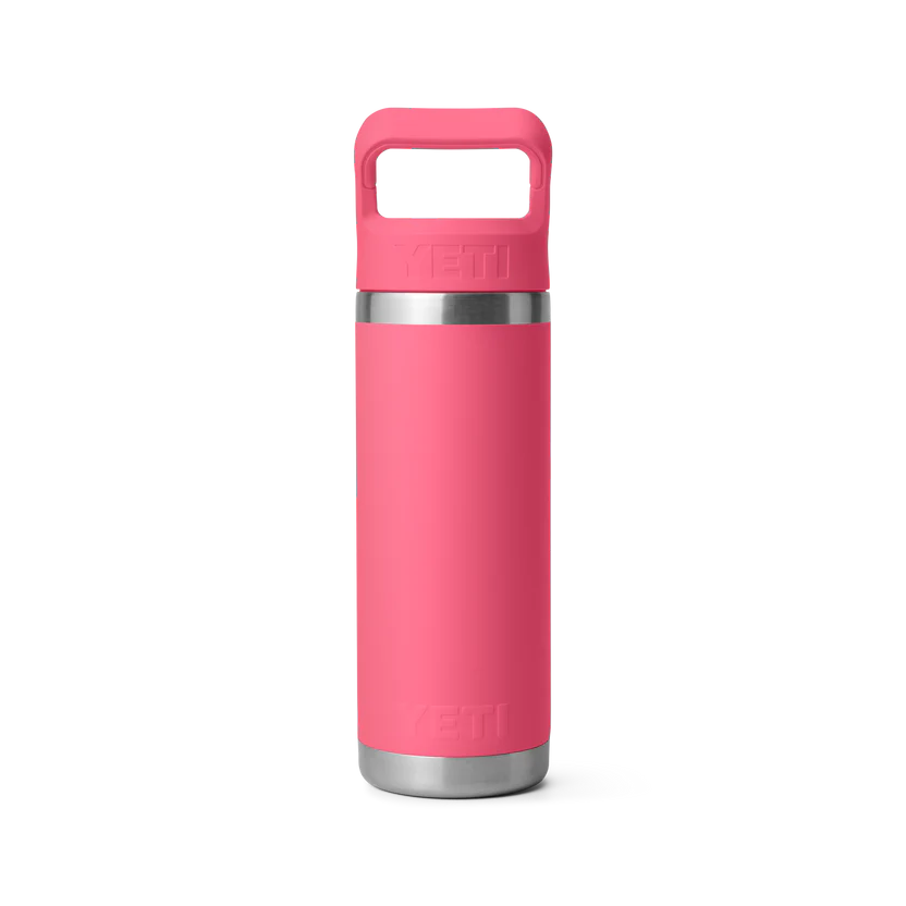 Yeti - rambler - insulated straw bottle - 532ml - tropical pink