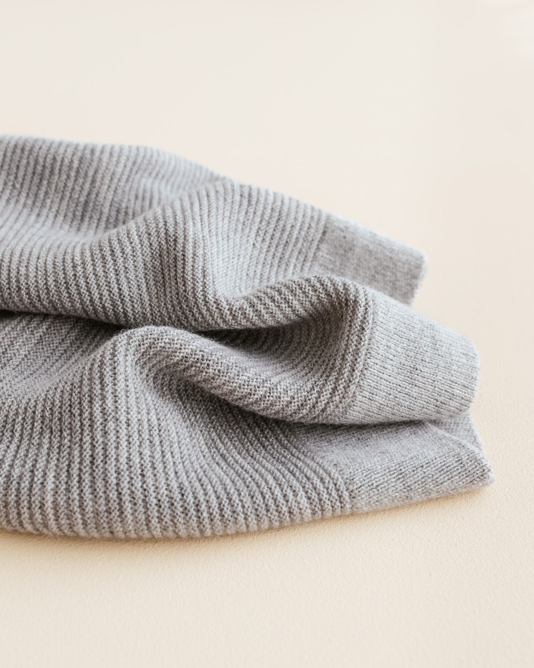 HVID - Blanket Gust - grey melange - Hyggekids