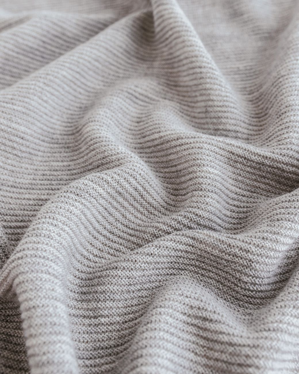 HVID - Blanket Gust - grey melange - Hyggekids