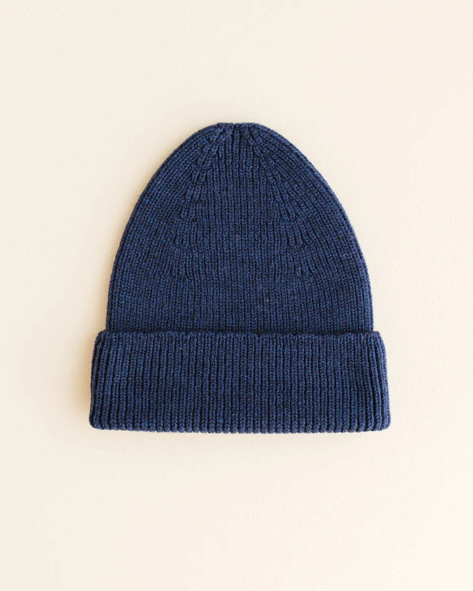 HVID - beanie - fonzie Adult - blue - Hyggekids