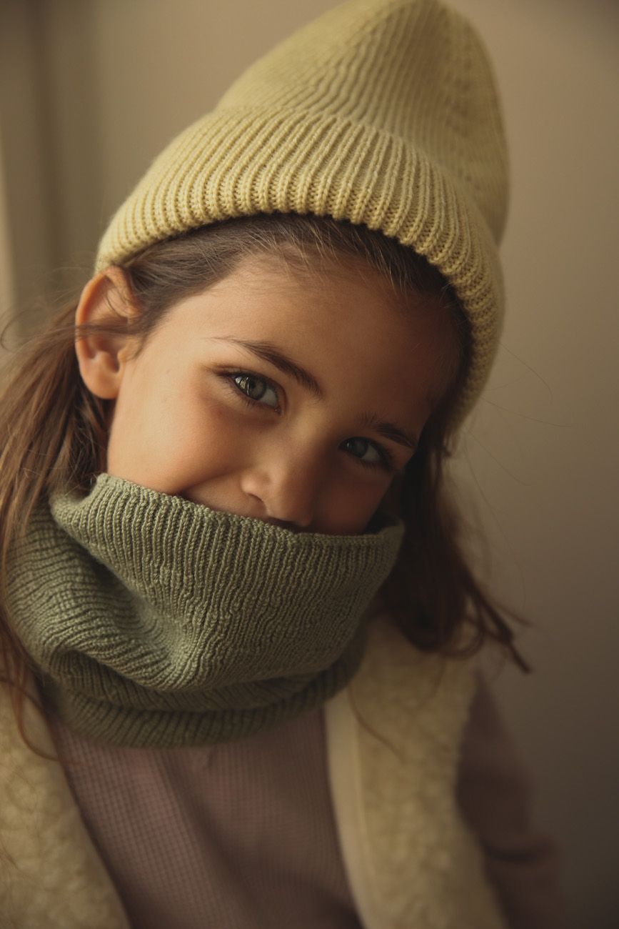 HVID - Tube scarf gigi - artichoke - Hyggekids