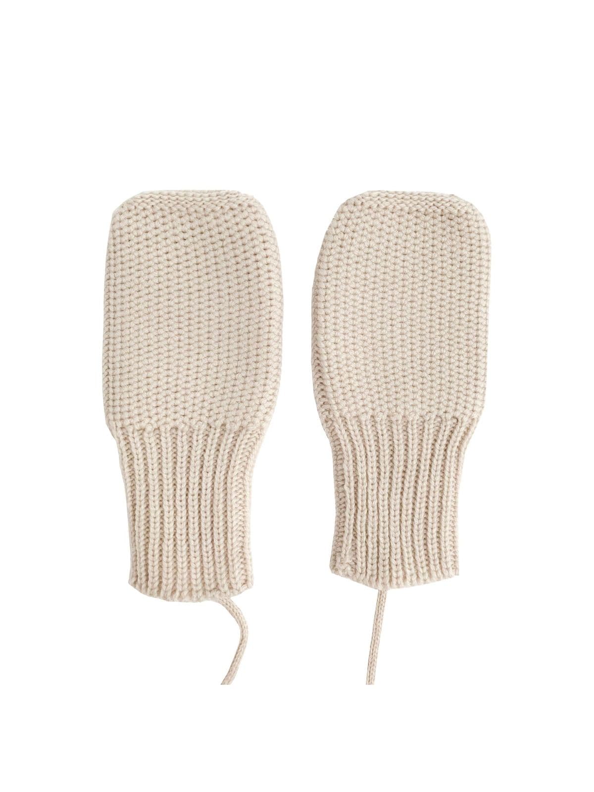 HVID Mittens 6m-2Y Off White - Hyggekids