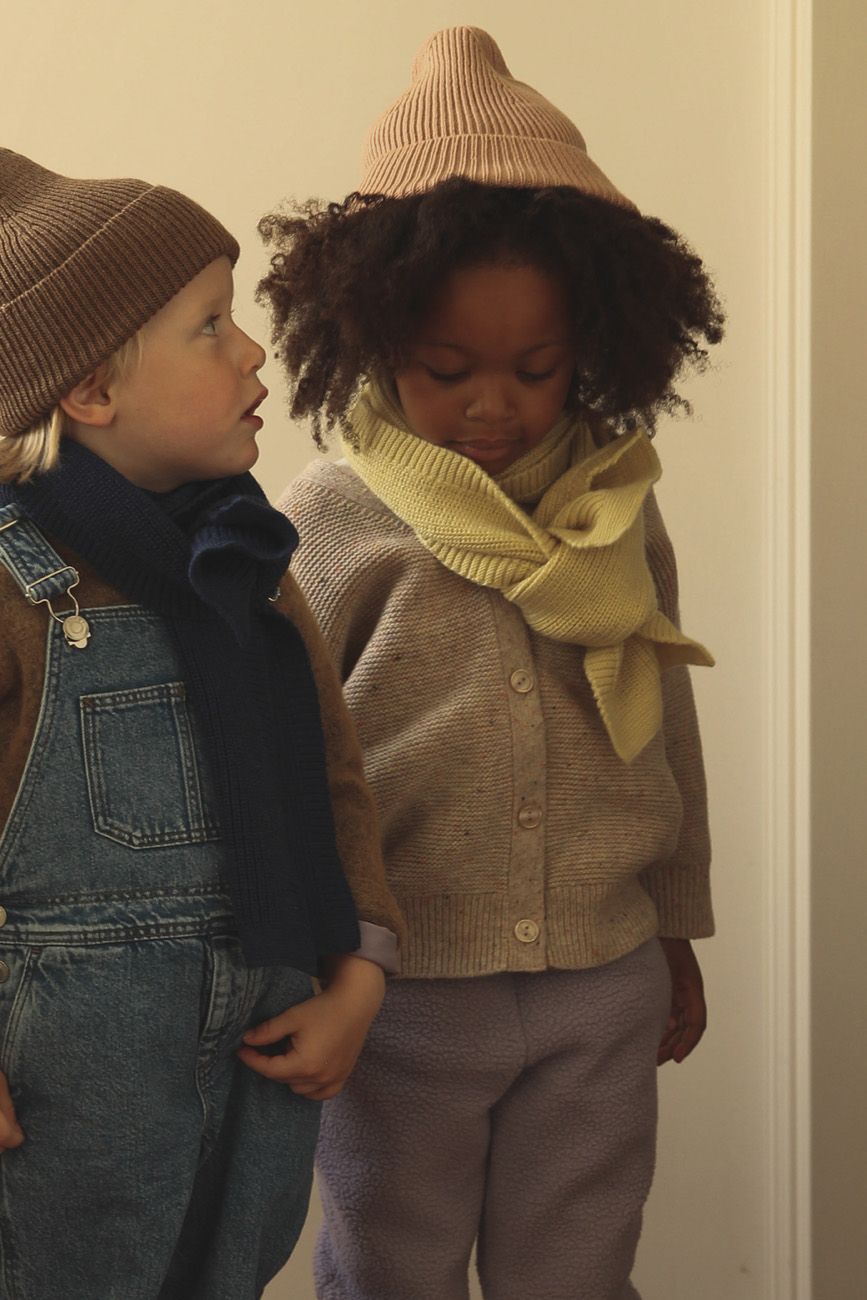 HVID - gustave scarf - light yellow - Hyggekids