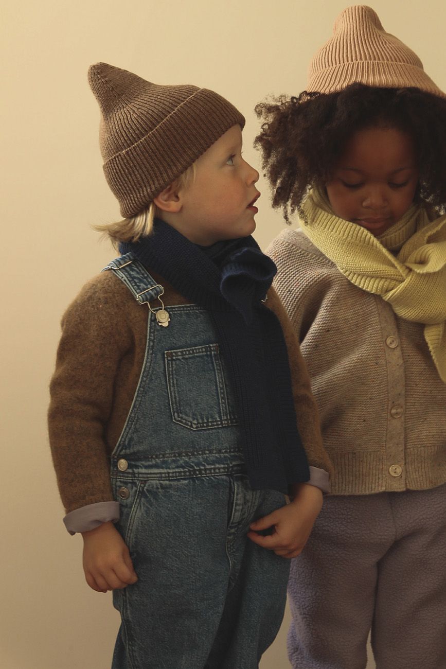 HVID - gustave scarf - blue - Hyggekids